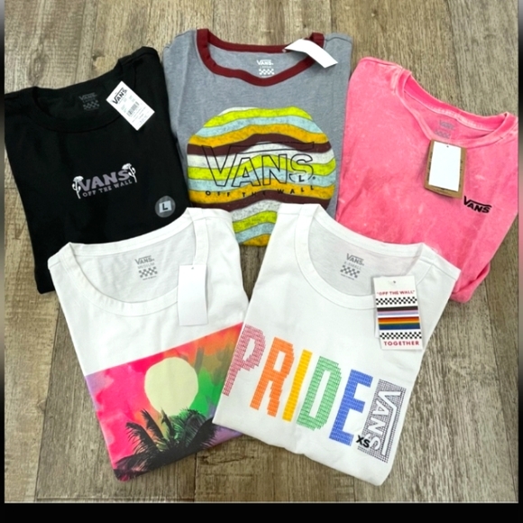 Vans Tops - Vans tees women NWT